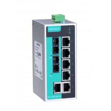 Коммутатор MOXA EDS-208A-MM-ST